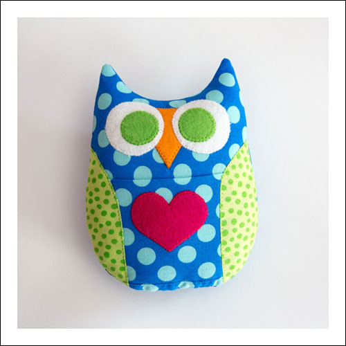 Owl Tooth Fairy Cushion