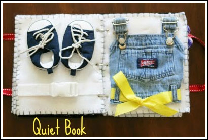 Baby Clothes Quiet Book