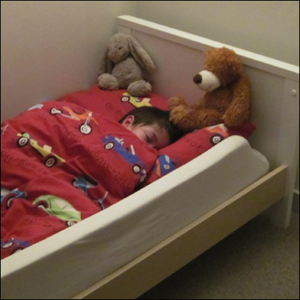 When is the right time to move your child into a bed