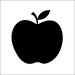 Apple Chalkboard Decal