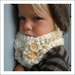 Kids crotchet cowl scarf