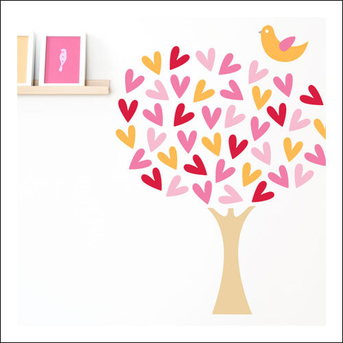 Heart Tree Wall Decal