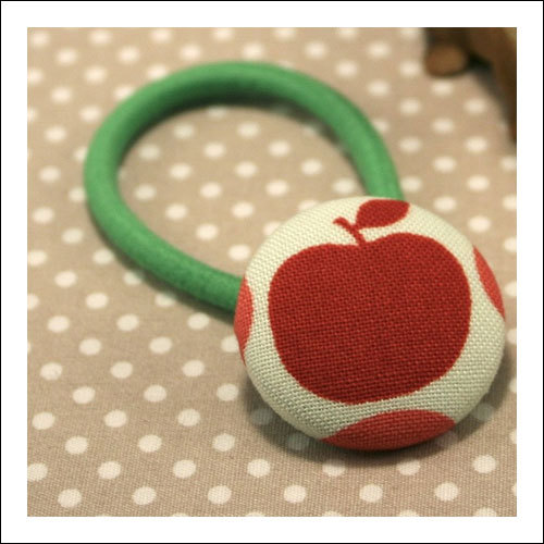 Apple Hair Tie