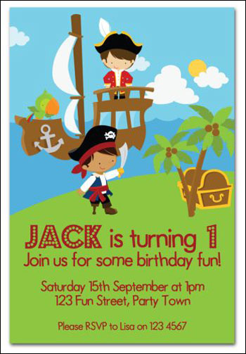 Personalised Party Invites