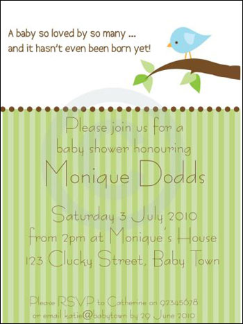 Kids Personal Party Invites