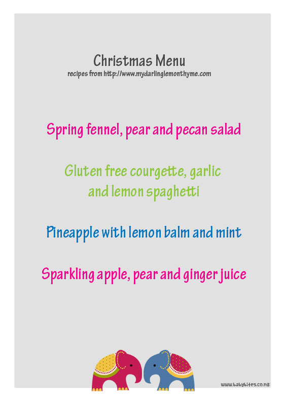 Christmas-Menu-Darling Lemon 1