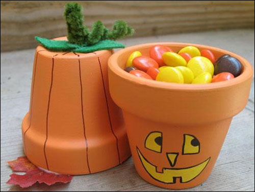 Halloween Party Pots