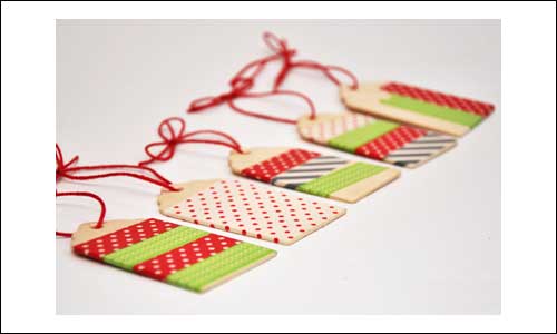 Washi Tape Christmas Craft Ideas