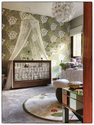 Hydrangeas Themed Nursery