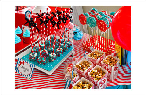 Dr Suess Themed Kids Party