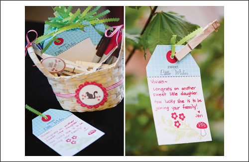 Little Red Riding Hood themed baby shower