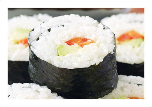 Allergy free sushi recipe