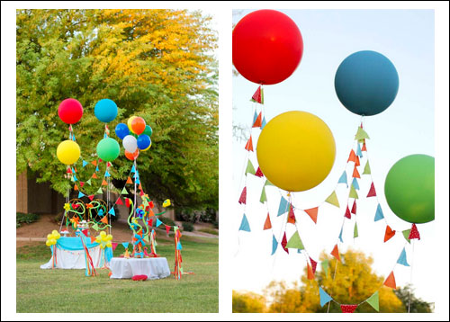 Balloon Theme Kids Party - Babybites.co.nz