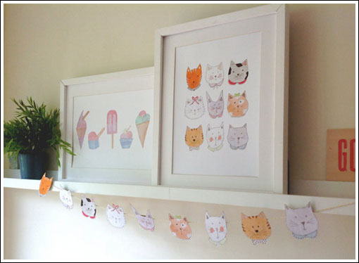 cat prints