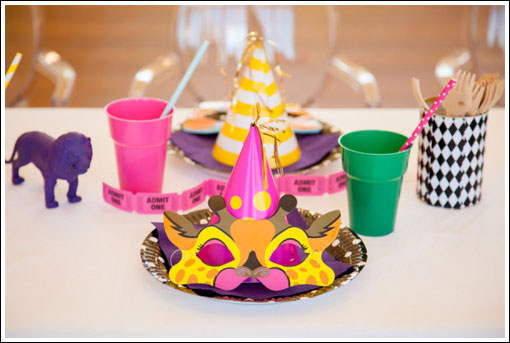 Circus Theme Kids Party Ideas