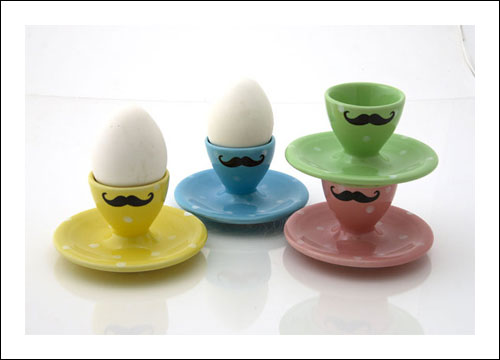 Moustache Egg Cup