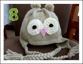 Handmade Owl Hat for Kids