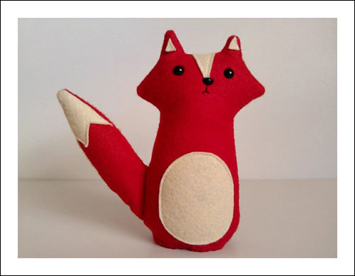 Woodland Fox Stuffed Toy