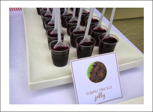 Gruffalo Party Food Purple Prickle Jelly