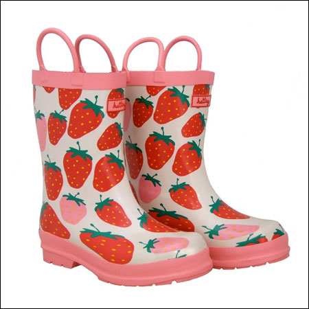 Babybites.co.nz - Kids Strawberry Gumboots