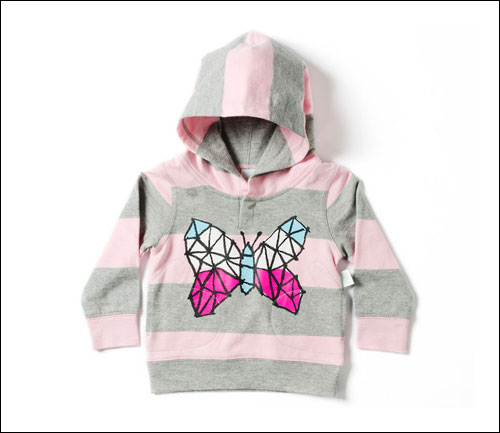 Child's Butterfly Hoodie