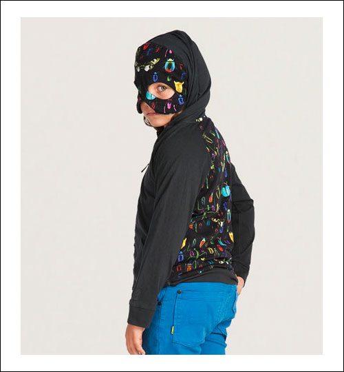 Child's Bugfaced Hoodie