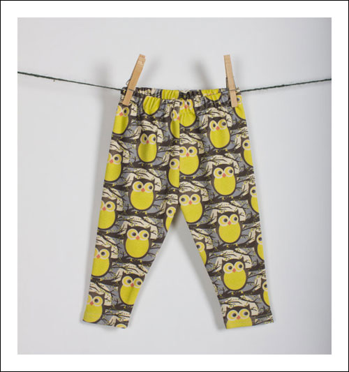 Child's Owl Leggings