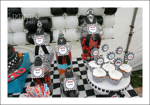 Birthday Party Race Car Theme