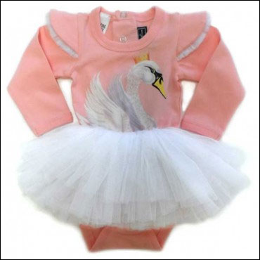 Rock My Baby swan lake body suit