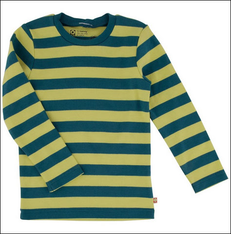 stripy longsleeve kids t-shirt