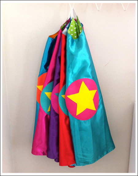 Kids superhero cape