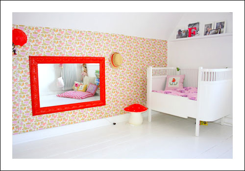 Twin Girls Shared Nursery