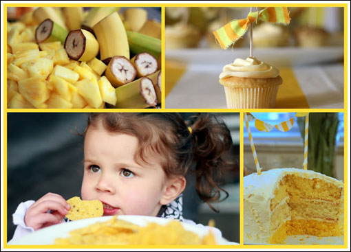 Yellow Themed Kids Party