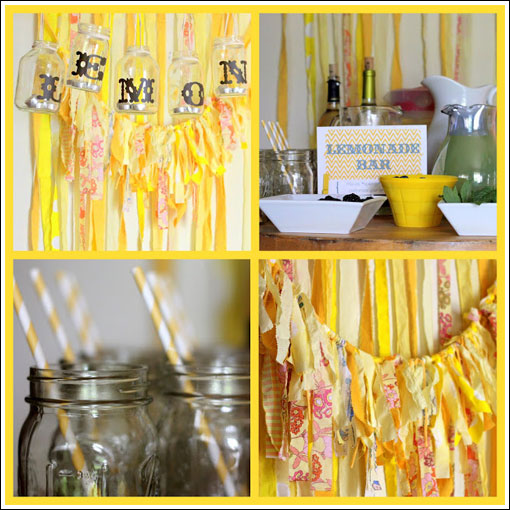 Yellow Themed Kids Party
