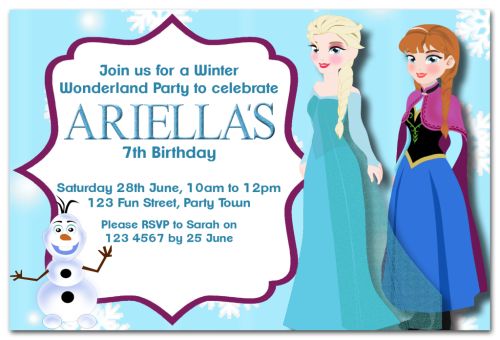 kids birthday invitations