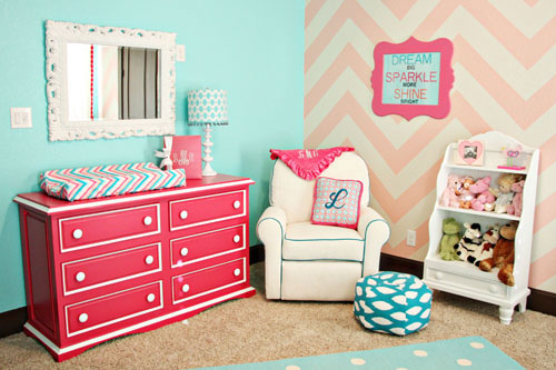 Lila's Chevron Nursery