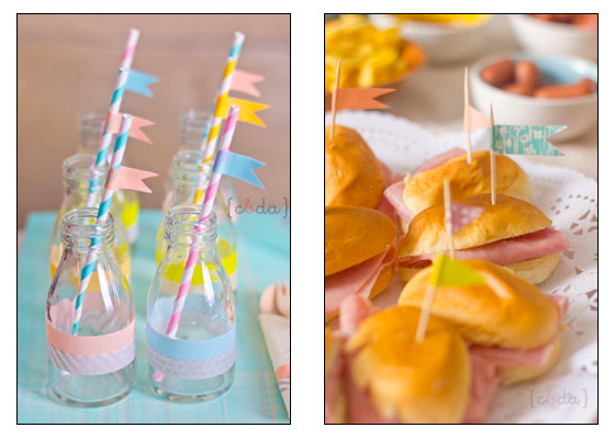 Decorate a Party with Washi Tape