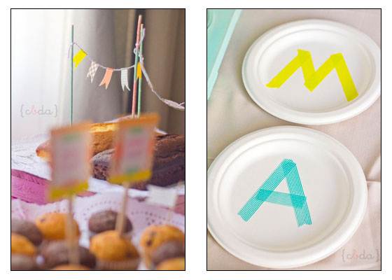 Washi Tape Decorated Party