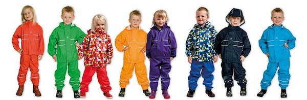 wet weather gear for kids 